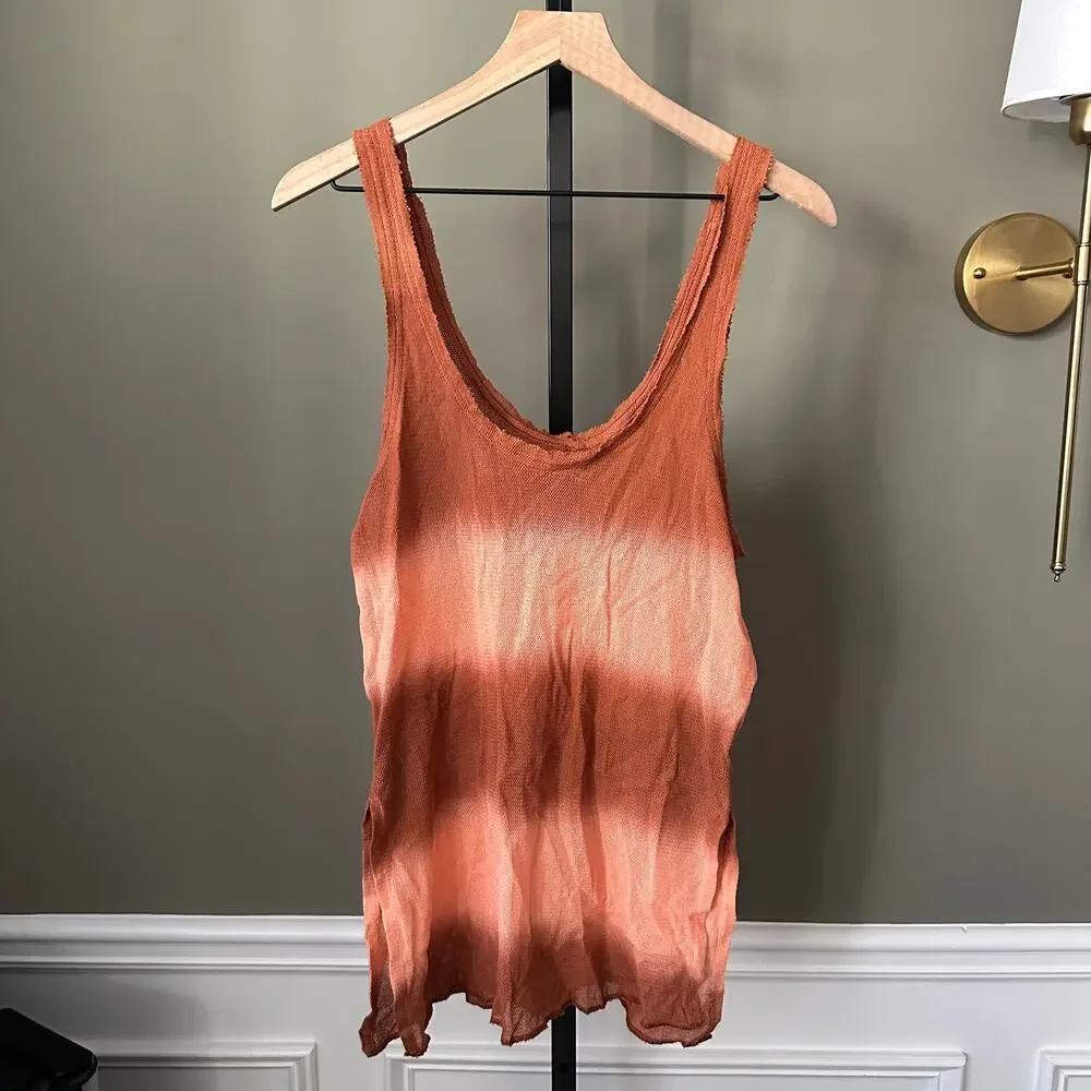 Free People Maxi Tank Tunic Blouse Small NWT
